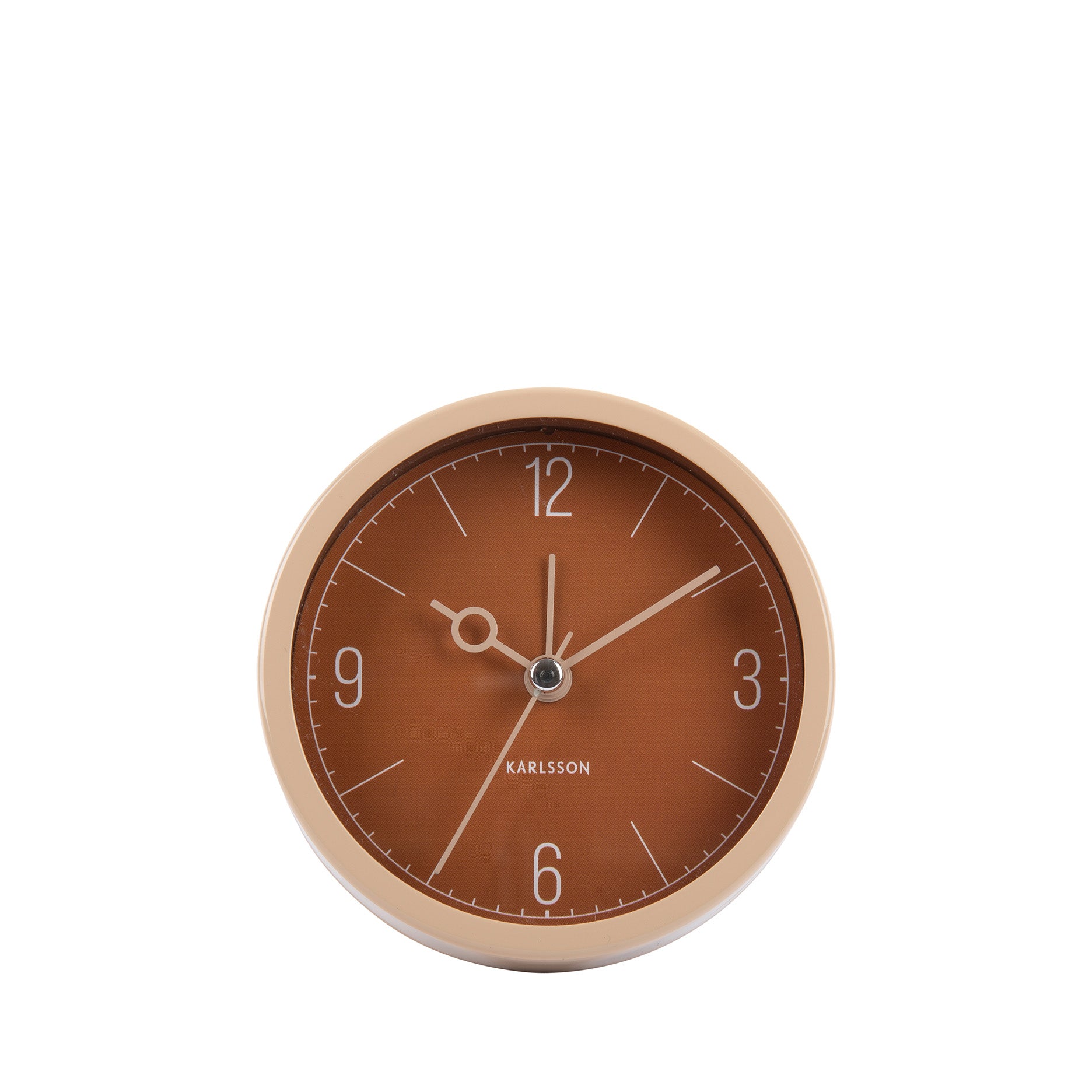 Monocle vækkeur brun